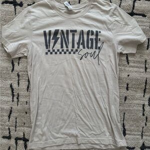 Vintage Soul Beige T-Shirt